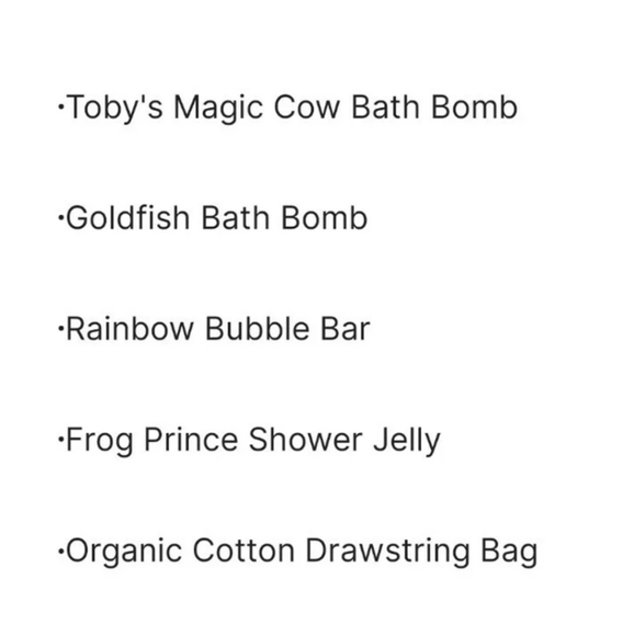 Lush HOPPY FROG Bath Fun Set DRAWSTRING BAG VALENTINES DAY CUTE - Picture 2 of 4